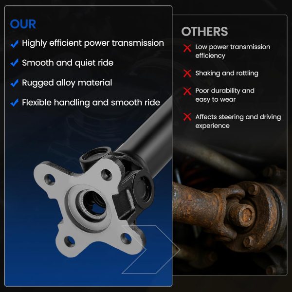 SYKRSS Front Drive Shaft for Dodge Ram 1500 3.7L V6-5