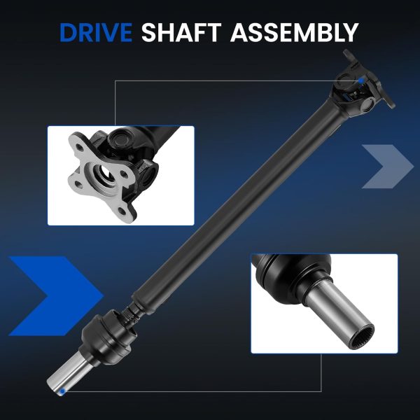SYKRSS Front Drive Shaft for Dodge Ram 1500 3.7L V6-2