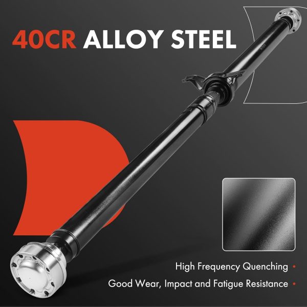 A-Premium Rear Drive Shaft Steel Construction-3