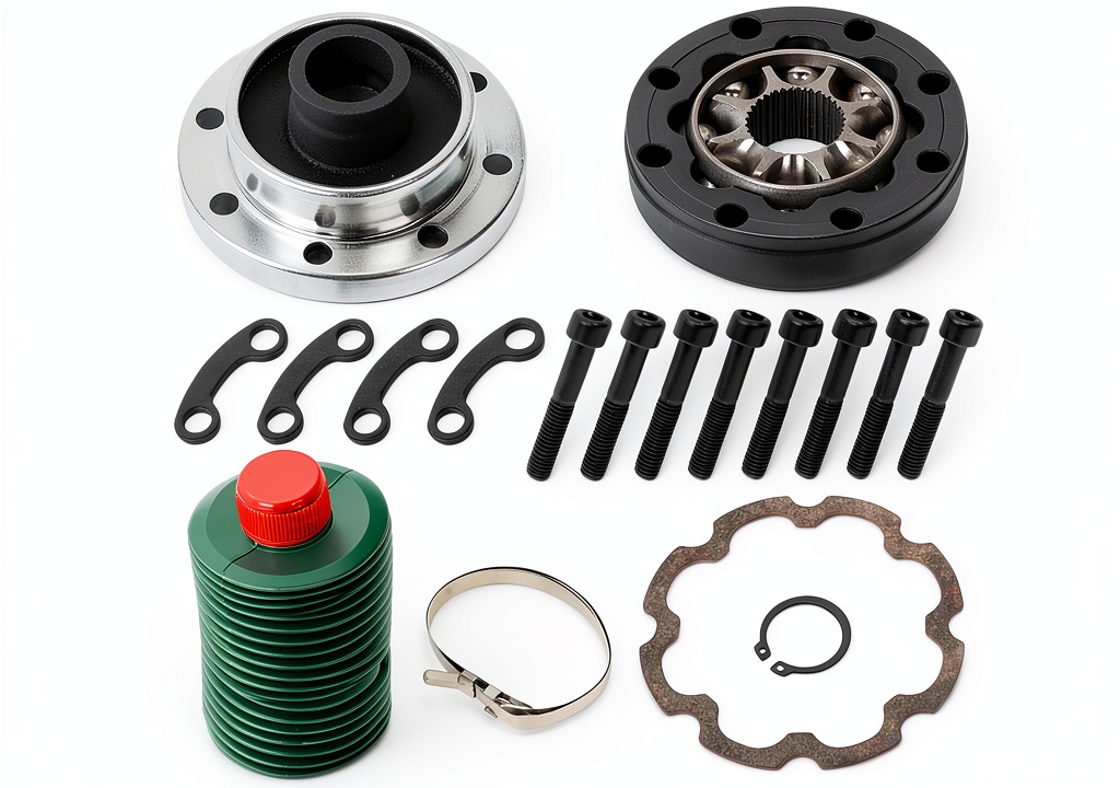 Jeep Wrangler drive shaft assembly