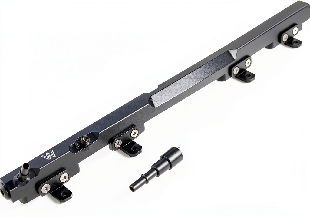 Installing RADREPLA fuel rail in a Jeep Cherokee engine bay